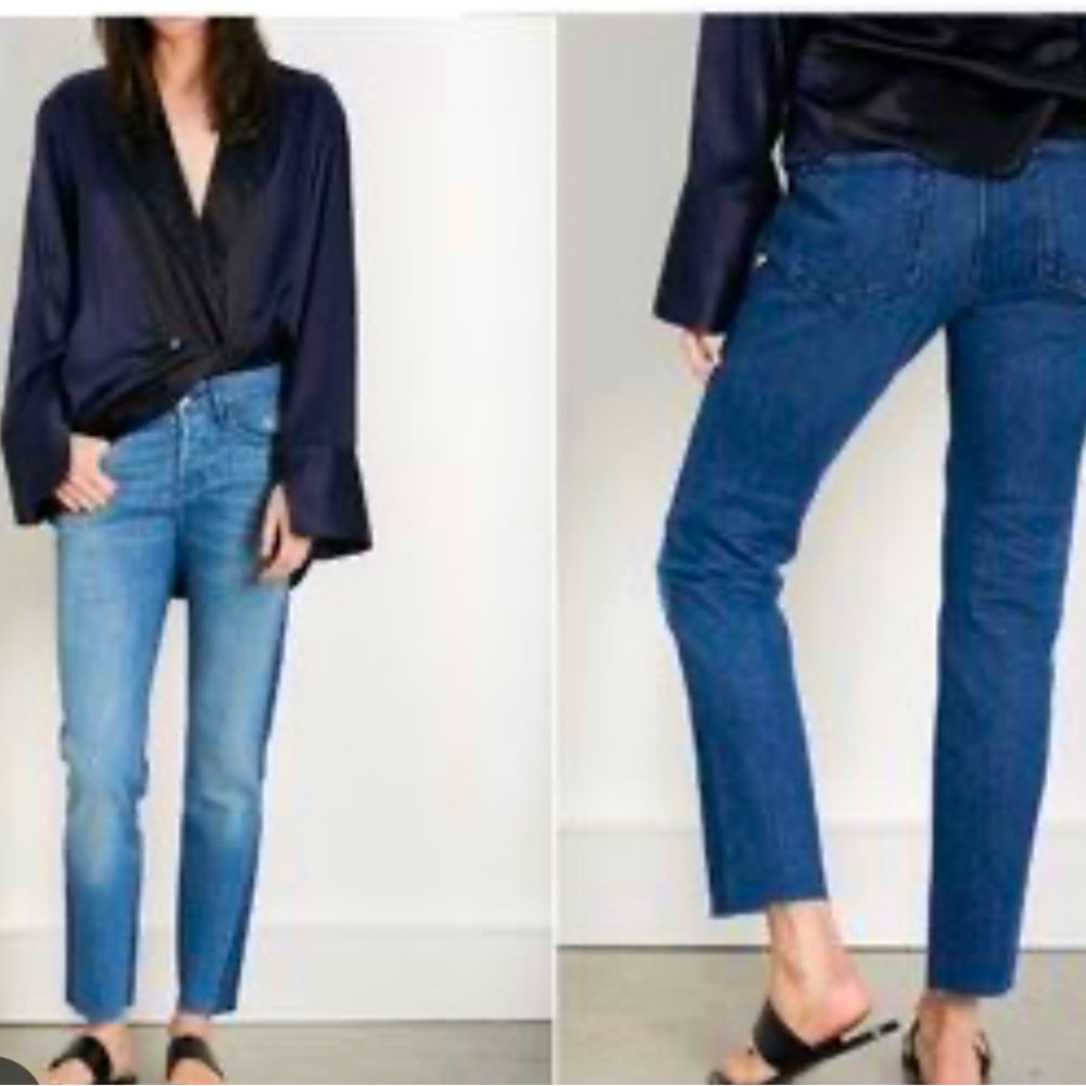 NWT 3X1 Von Straight Crop Axel Jeans size 30